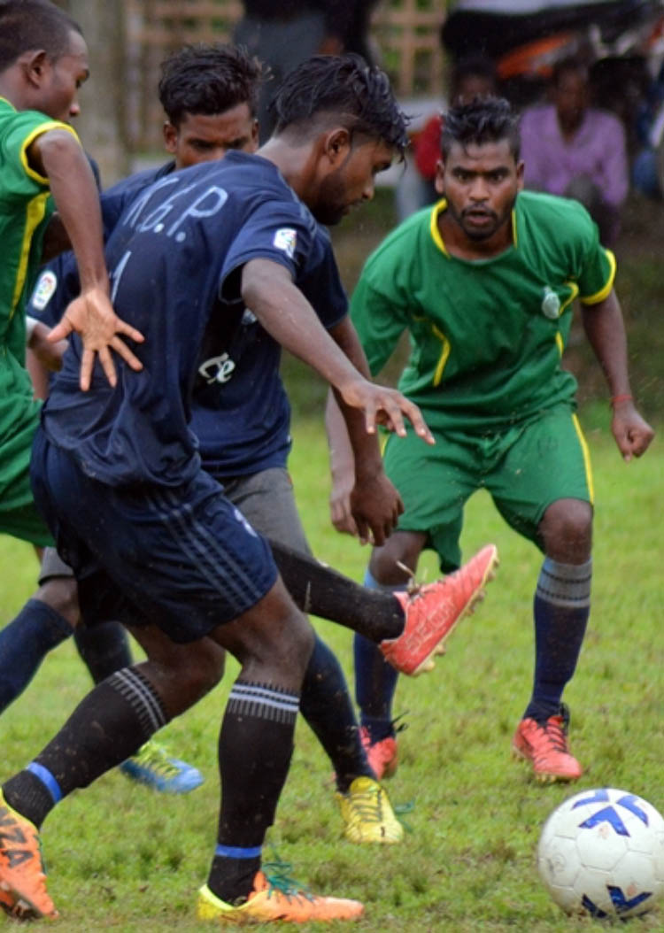 Luxmi hosts an annual football tournament between its estates